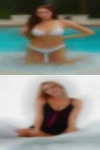 Horny girls locked behind